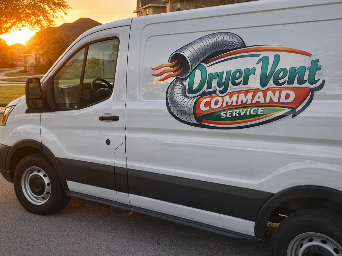 Service van arriving on a Houston, TX street — local same-day coverage